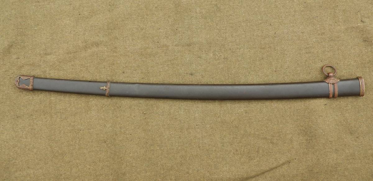 武具 日本軍・軍刀部品・駐爪 初期型（日本陸軍九八式軍刀緒