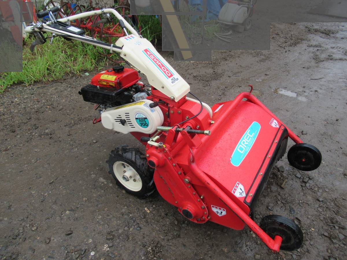 クーポン最安価格 管理機 耕運機 オーレック 実働品 家庭菜園 ポチ 