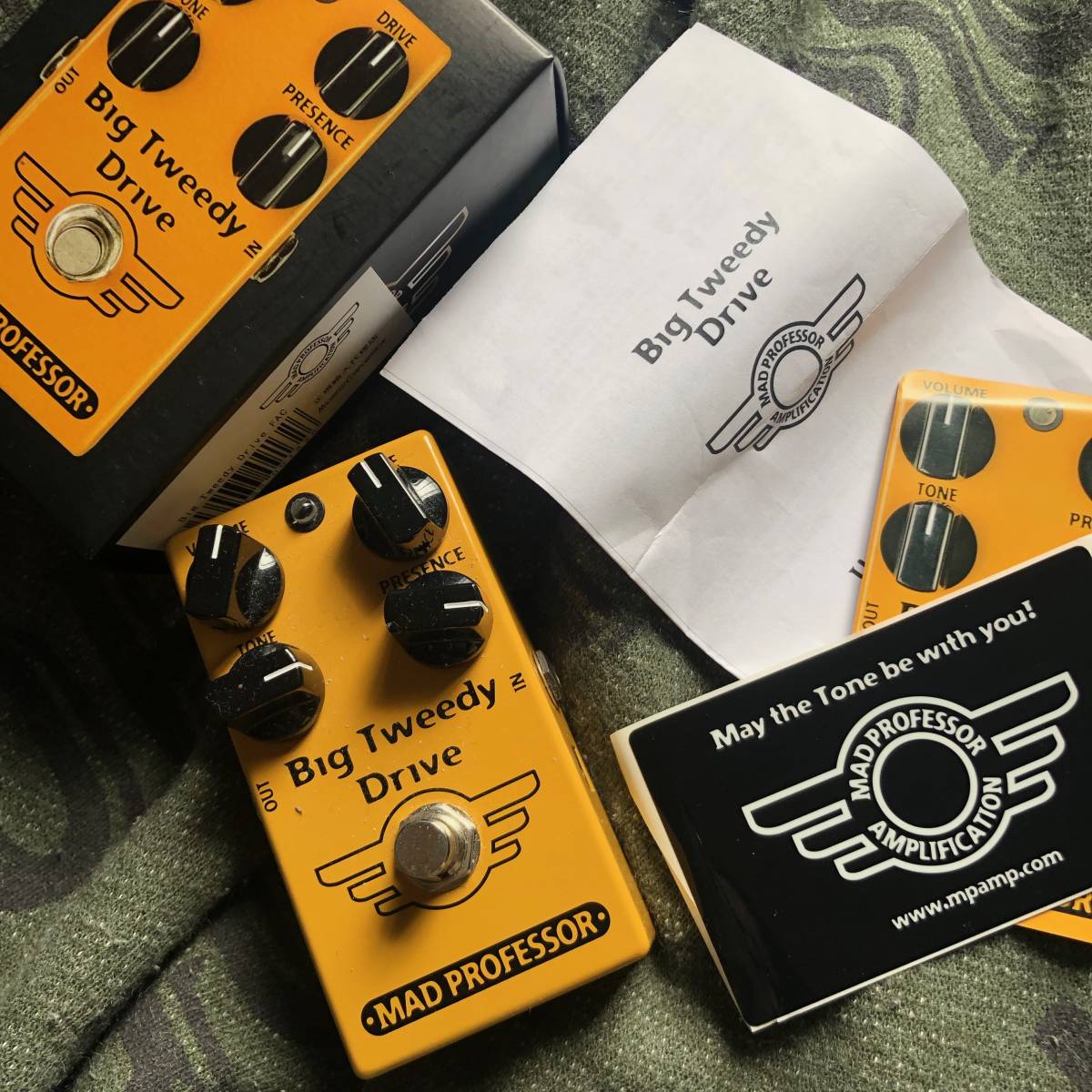 MAD PROFESSOR Big Tweedy Drive Used 美品 楽器、器材 ギター 【公式