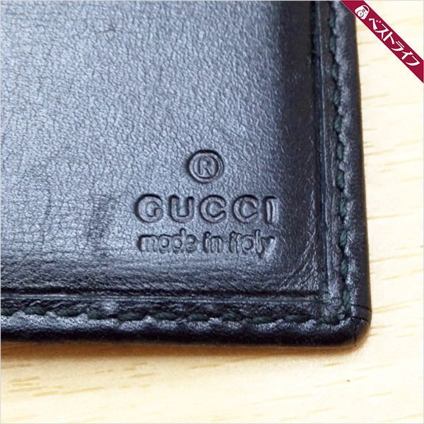 【美品】 GUCCI グッチ 折り財布 財布 GG シェリーライン ブラック 黒 グッチ GUCCI GGキャンバス シェリーライン 二つ折り コンパクト 財布