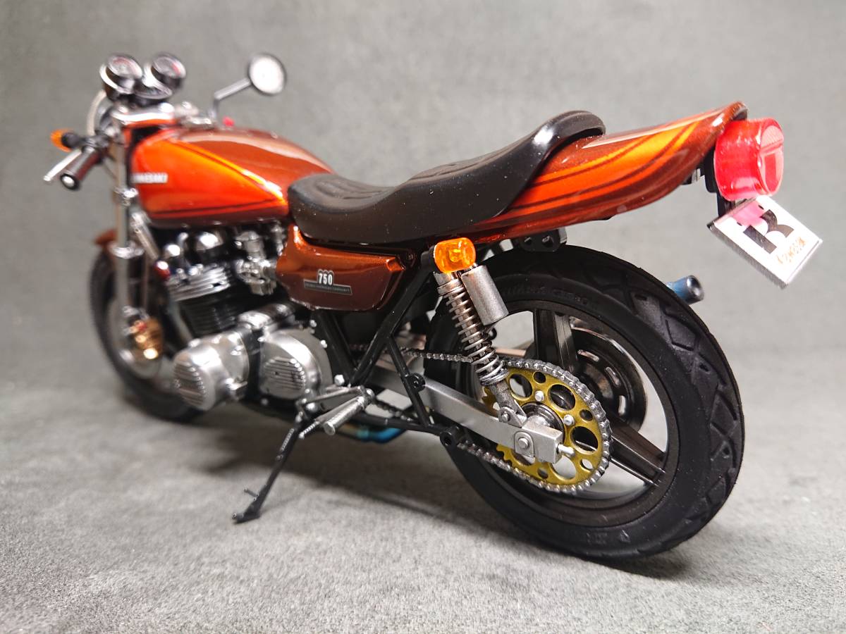 バイクプラモデル 族車 アオシマ1/12 750RS ZⅡ (ジャンク品) 【公式通販】