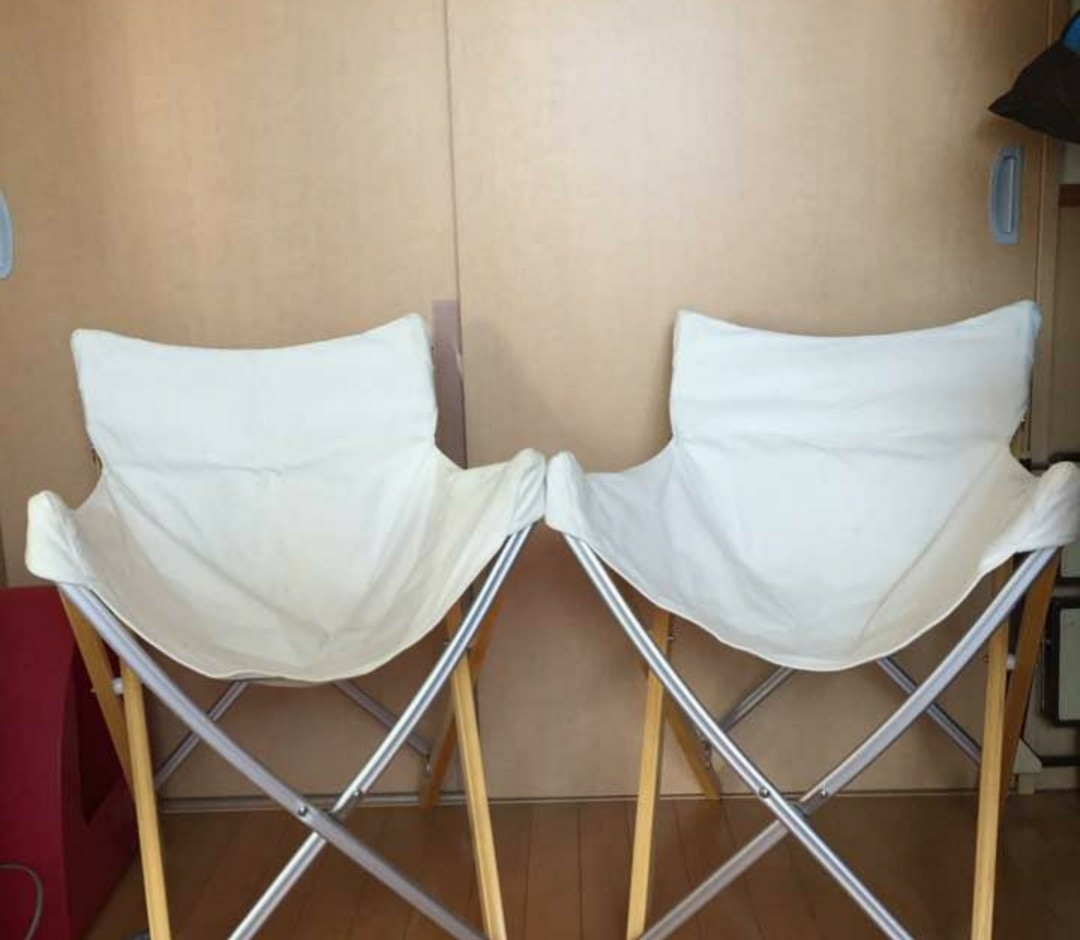 スノーピーク snow peak TaKe！チェア 二脚セット 椅子 生成 LV-080 即決_1