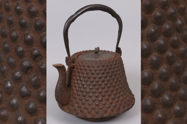  新 時代 霰 鉄瓶 煎茶道具(鉄瓶)｜売買されたオークション情報、yahooの商品情報をアーカイブ公開 - オークファン 鉄瓶
