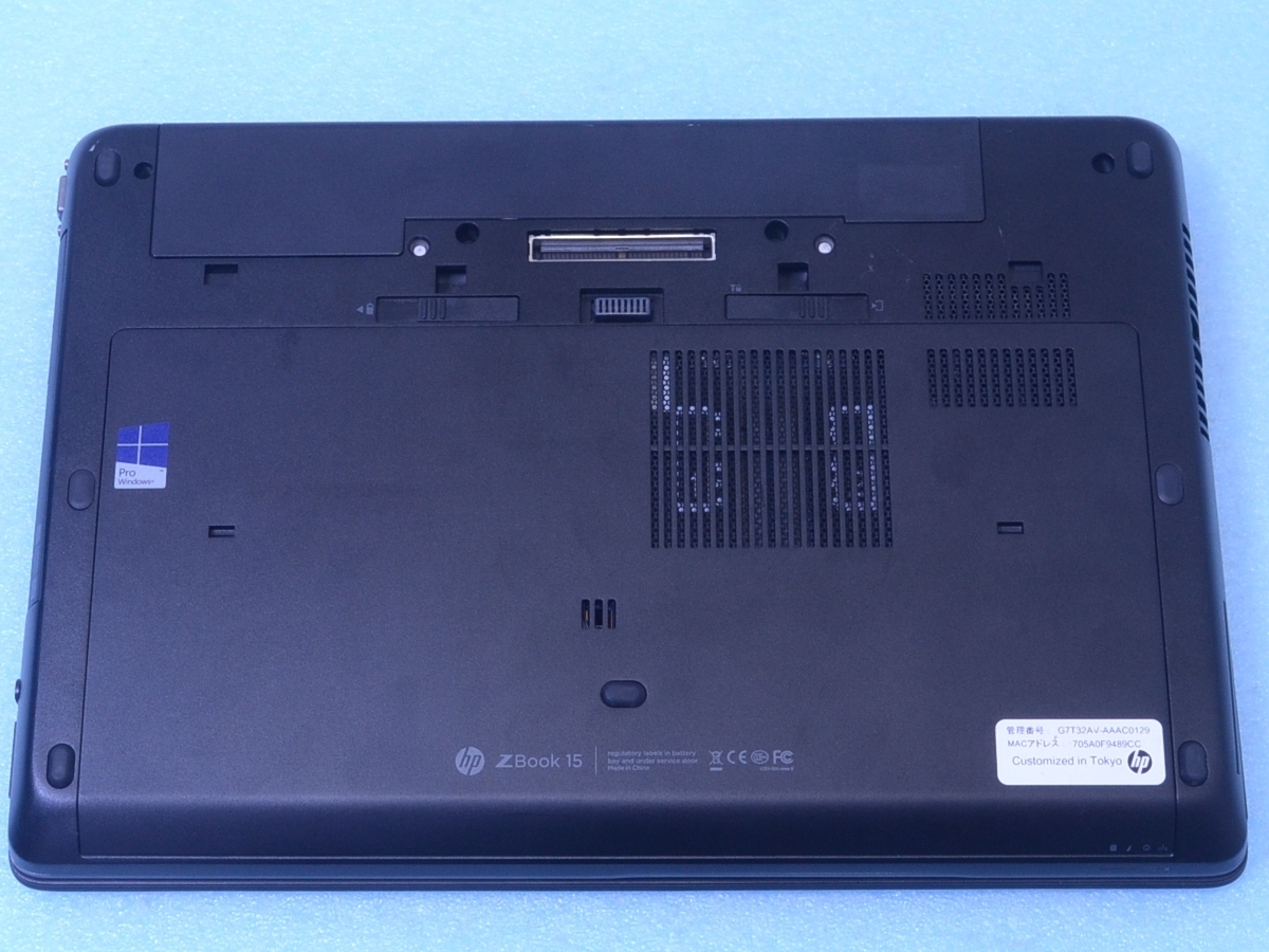 HP ZBook15G2 使用242時間訳あり Core i7 4810MQ Z Turbo