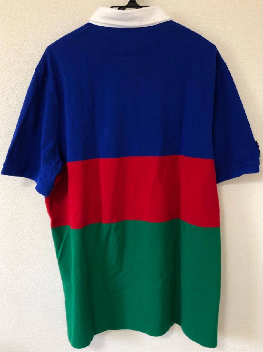 希少 POLO RALPH LAUREN RAFTING CLUB ポロシャツ ラガーシャツ ラルフ