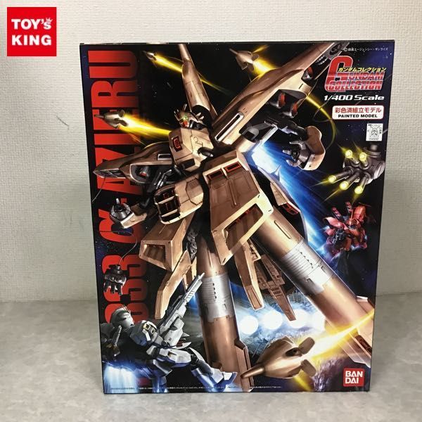 1円～ バンダイ ガンダムコレクション 1/400 α・アジール ネオ・ジオン群ニュータイプ専用超大型MA