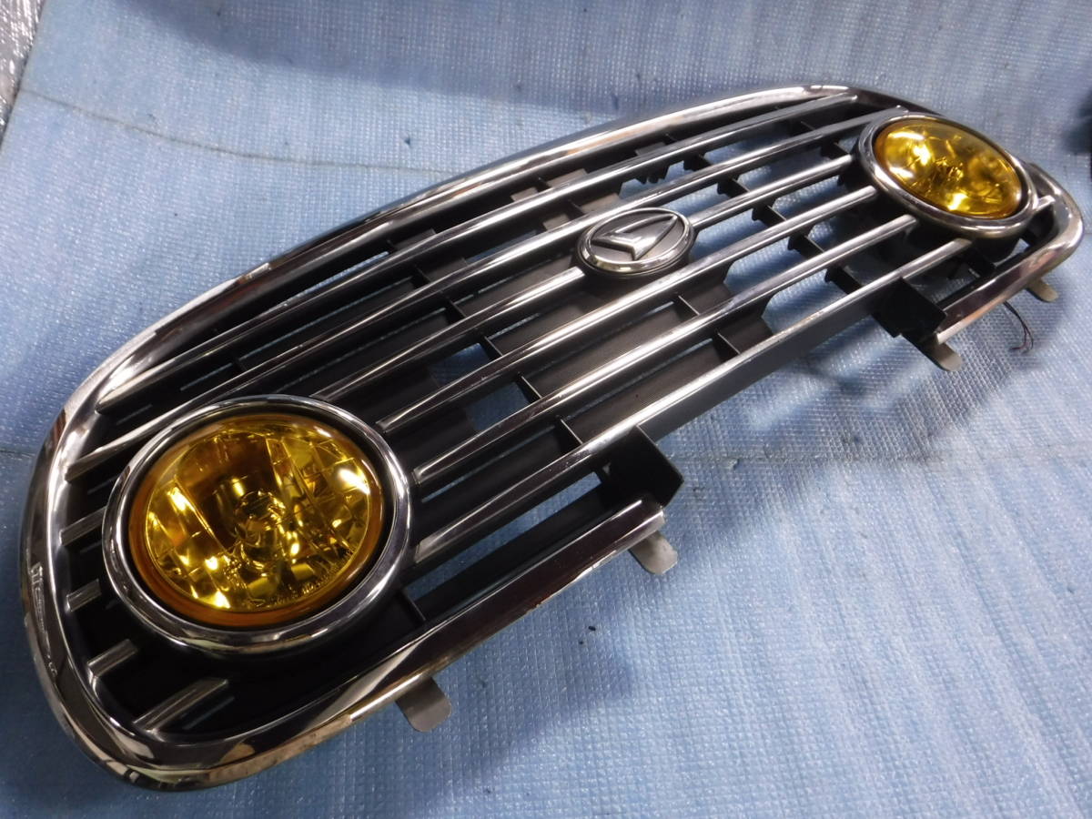 ミラジーノ ☆L700S ミラジーノ 純正 フロントグリル 黄色フォグ付き