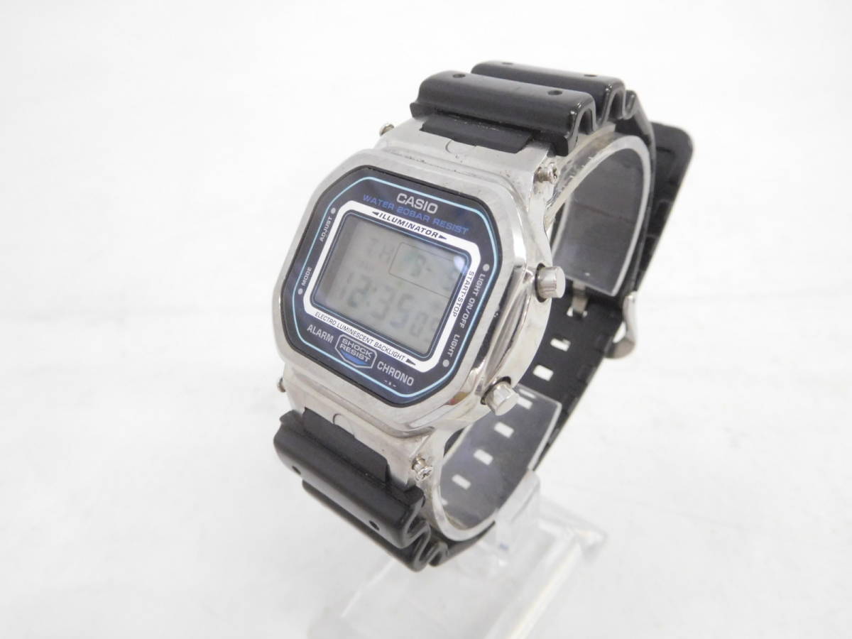 08 205-201942-04 CASIO カシオ G-SHOCK 初代 ファーストモデル DW-5000 クォーツ メンズ 腕時計 埼205