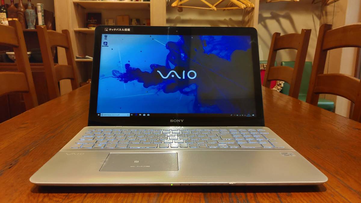 VAIO 上位モデル 高速SSD タッチパネル SONY VAIO Fit 15 SVF15A18CJS 