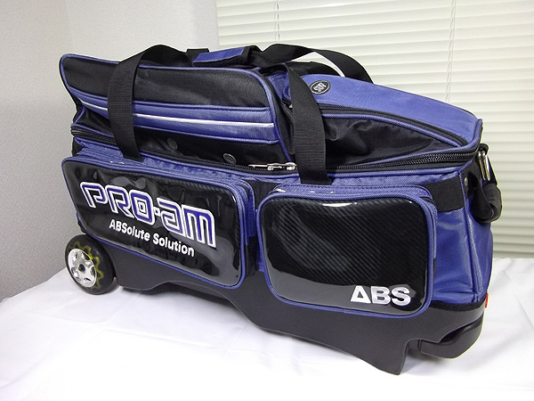 ABS PRO-am ボウリング ボーリング ボール トリプルキャリーバッグ 3