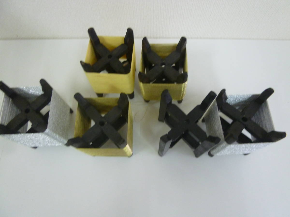 ★送料無料★糸巻き機　金　銀　黄　糸車　骨董　レトロ　ビンテージ_2