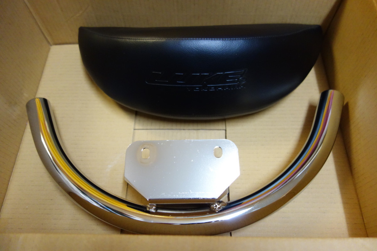 【高品質，限定SALE】 ラフ&ロード LUKE ルーク マジェスティー250 SG20J '07 タンデムバックレスト LK-1213BK(社外品)｜売買されたオークション情報、yahooの商品情報をアーカイブ公開 - オークファン ヤマハ用
