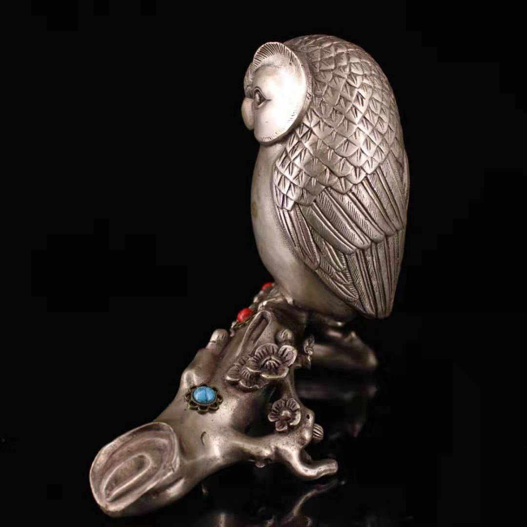 ペルー　モチェ文化　フクロウの土器　リプロ品 ペルー モチェ文化 フクロウの土器 リプロ品 ペルー モチェ文化