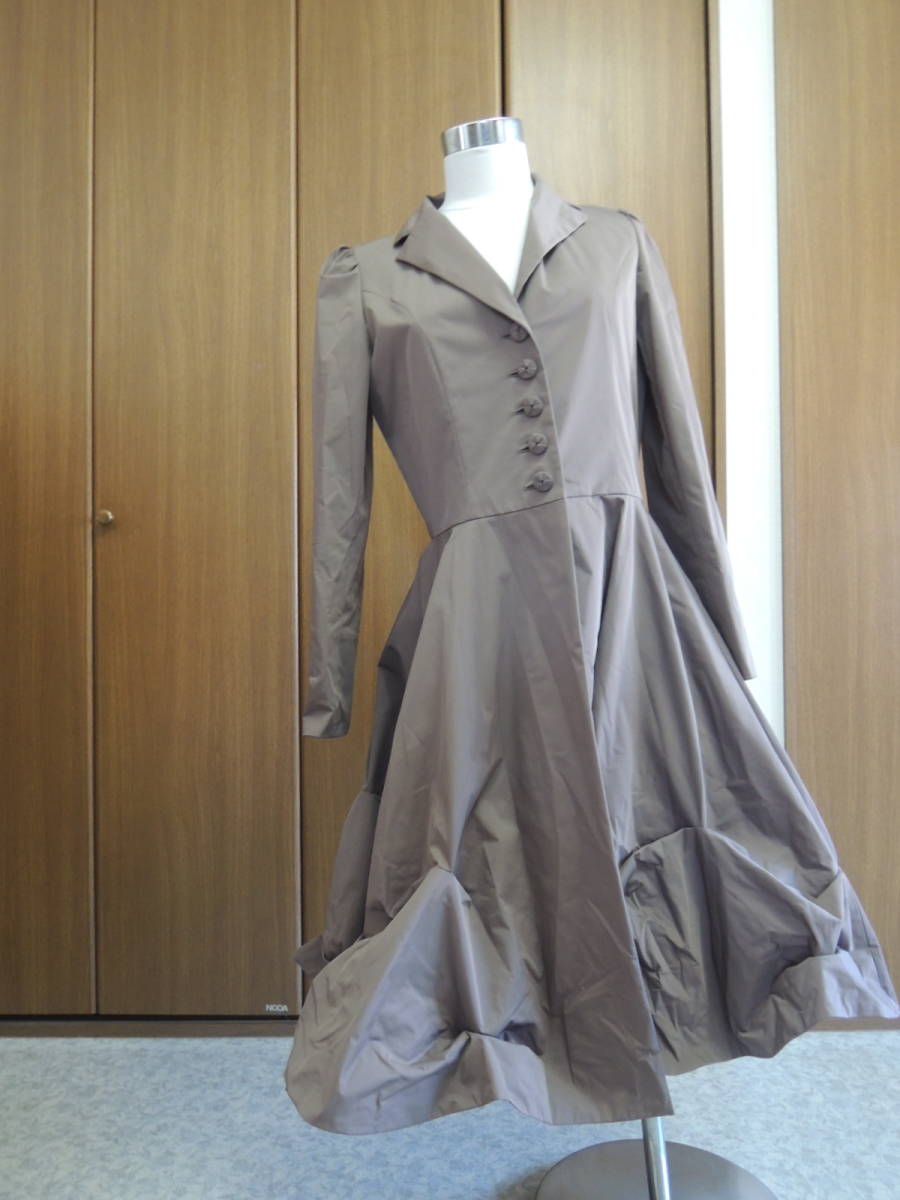 FOXEY NEWYORK フォクシーニューヨーク コート ダークブラウン 
