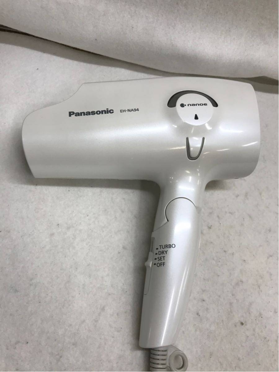Panasonic パナソニック ヘアドライヤー ナノケア EH-NA94 白 ナノケア
