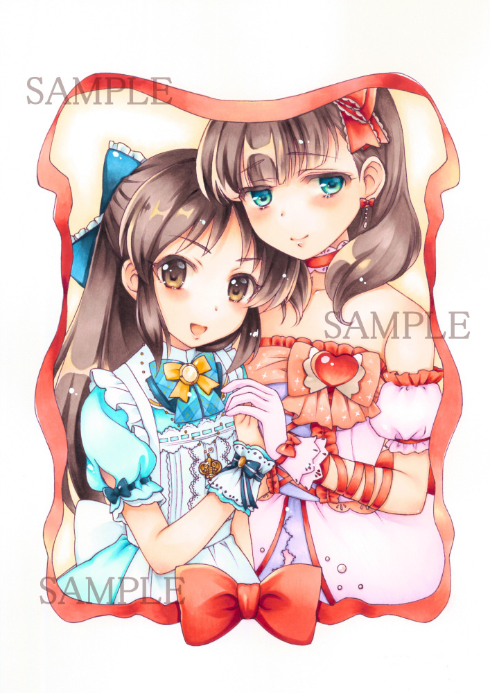 同人手描きイラスト アイドルマスターシンデレラガールズ 佐久間まゆ 橘ありす 手描きイラスト 売買されたオークション情報 Yahooの商品情報をアーカイブ公開 オークファン Aucfan Com