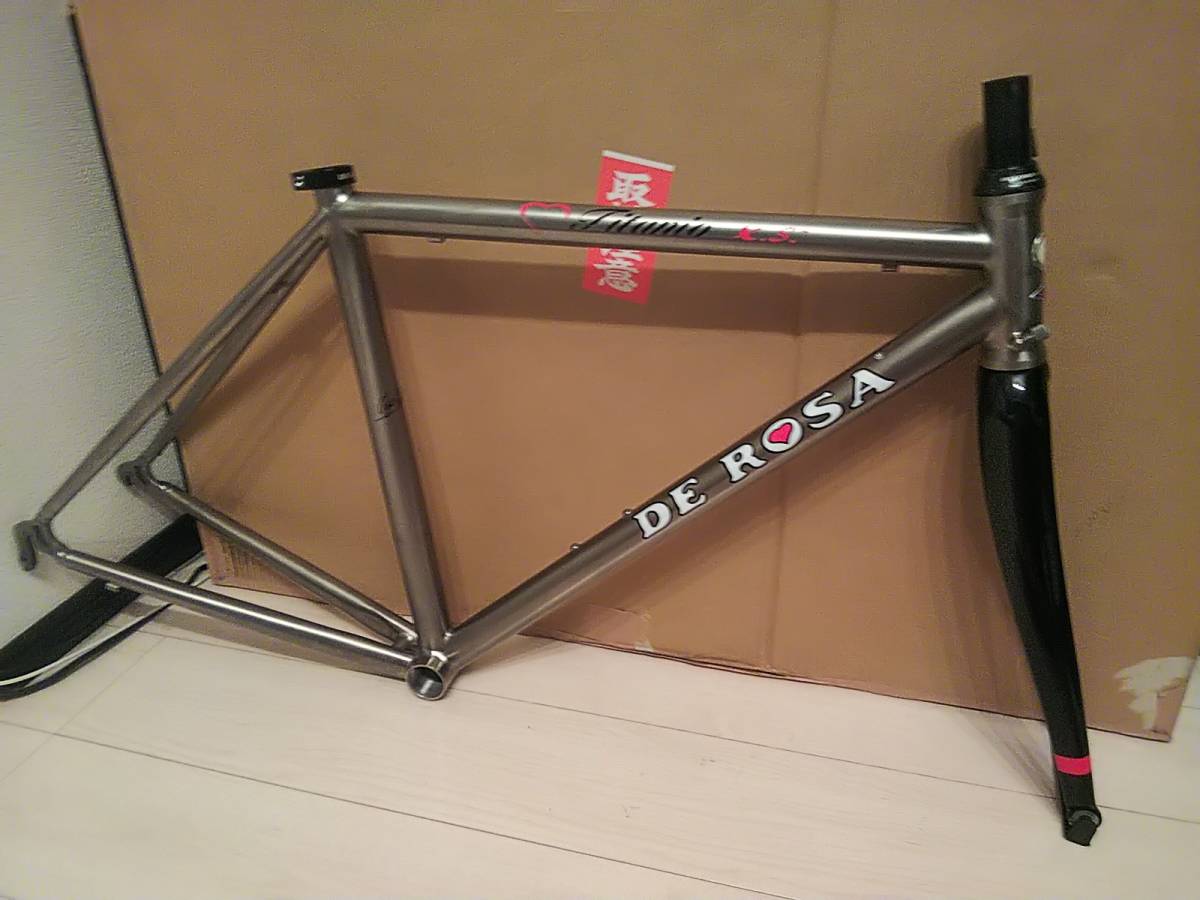DE TITANIO ROSA XS デローザ チタニオ | フレームセット DEROSA 