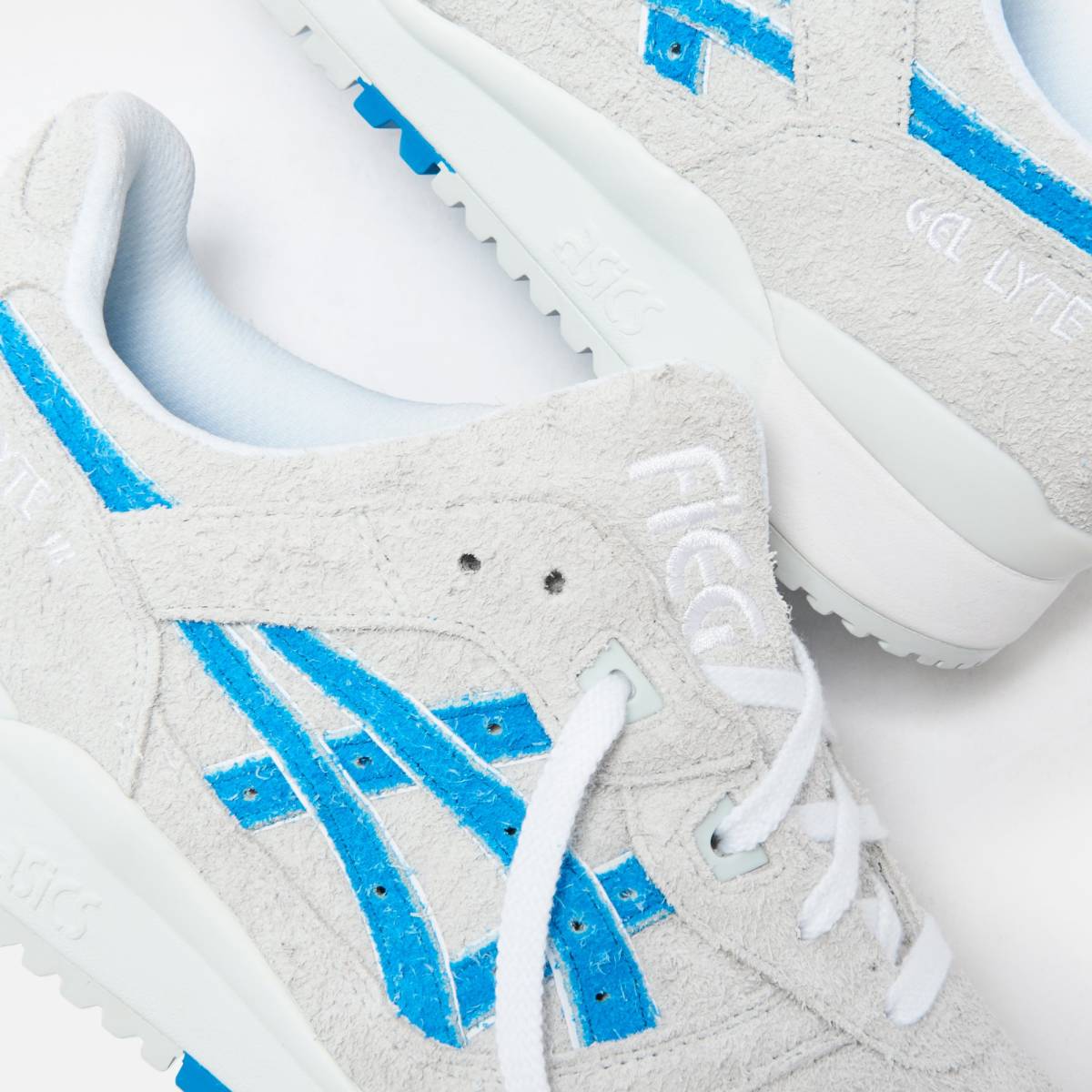 27.5cm】KITH × ASICS GEL-LYTE Ⅲ OG SUPER BLUE Ronnie Fieg 
