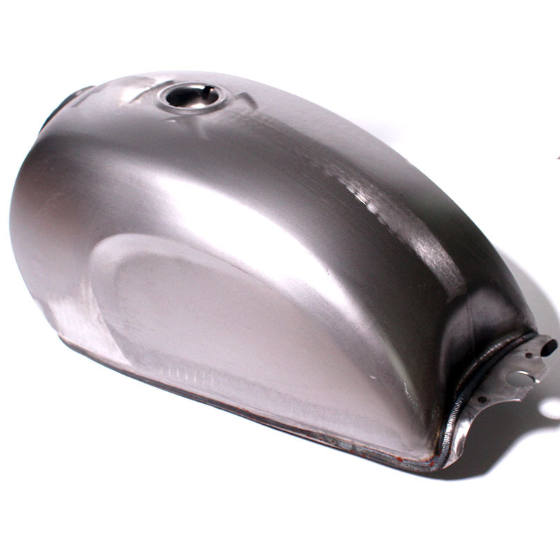 汎用 社外品 カフェレーサー 塗装ベース 9L タンク カスタム レストア 用 ガソリン コック 鍵付き 9L | ガソリンタンク ステンレス鉄オートバイカフェレーサータンク9Lバイク燃料タンク在庫 Baohatsu 汎用