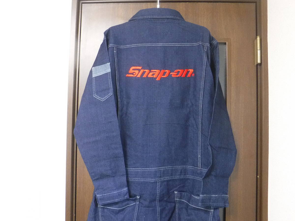 snap-on スナップオン つなぎ ツナギ LL 新品未使用 デニム素材 希少