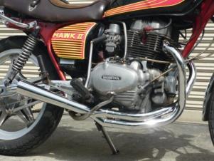 HONDA ホーク2 極 CB400T プリティー サイドクロス管 CB250T ホーク系