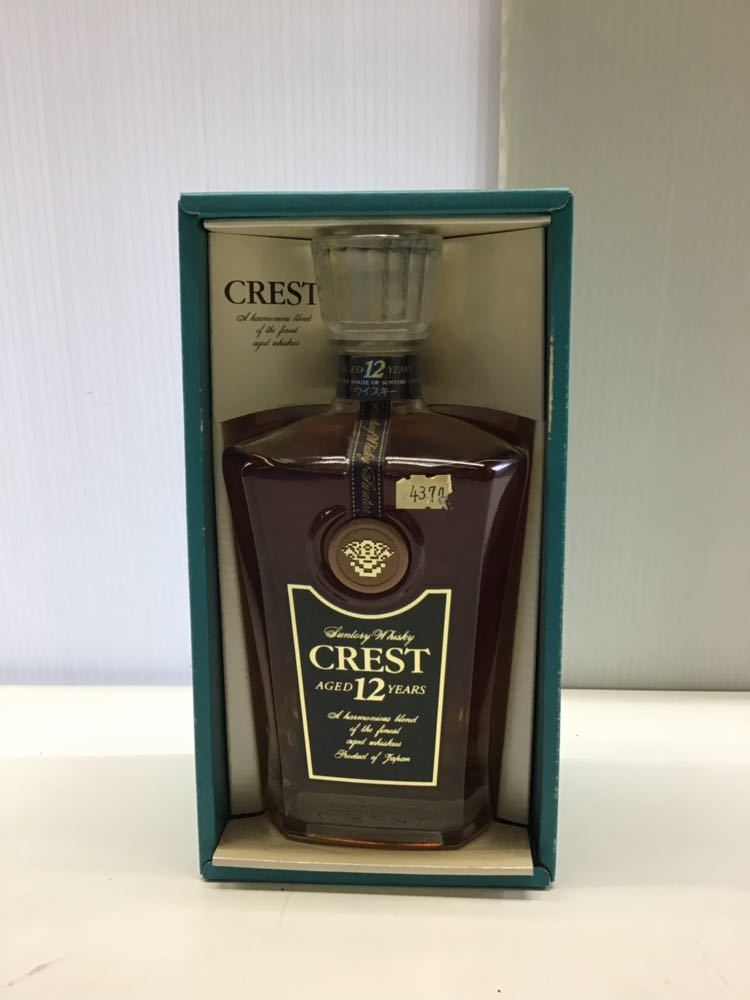 12年 クレスト 700ml サントリー : クレスト12年 0 43度 SUNTORY