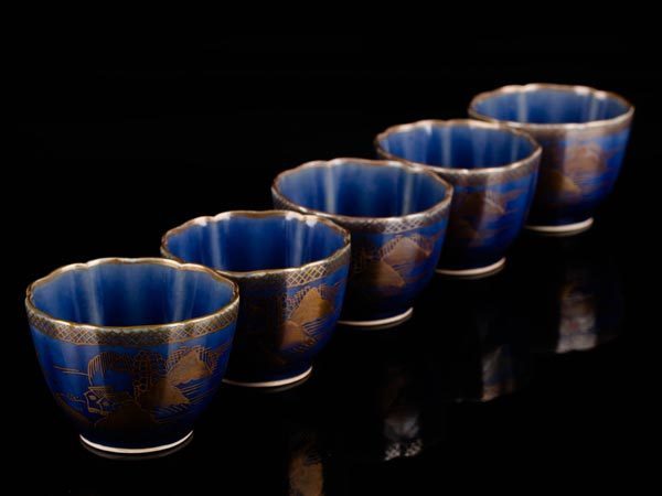  流 中国美術 瑠璃金彩小鉢五客 JJ938(色絵磁器)｜売買されたオークション情報、yahooの商品情報をアーカイブ公開 - オークファン 骨董陶磁器一般