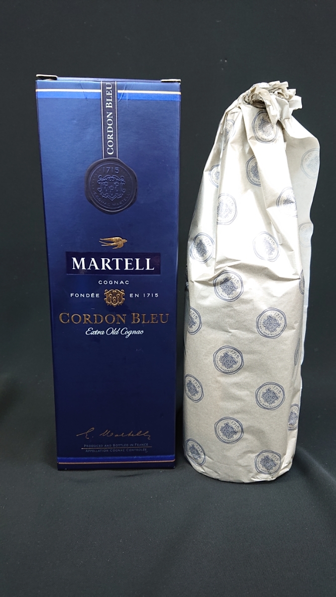 未開封 MARTELL CORDON BLEU Extra Old マーテル コルドンブルー 700ml 40％ ブランデー 箱付 古酒☆mm