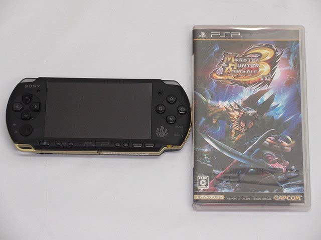 PSP 本体 モンスターハンター3つき | PSP「プレイステーション