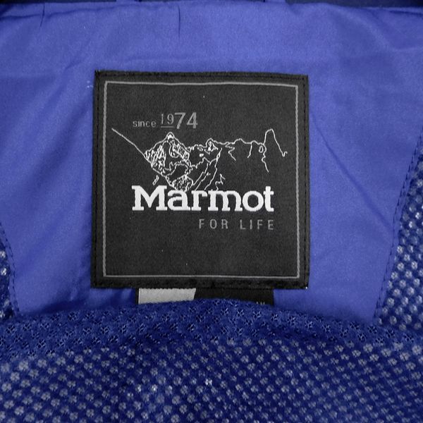 Marmot マーモット 定4.7万 新品 GORE-TEX ゴアテックス 防水 撥水 ナイロン ライナードッキング フード ジャケット 紺 105▲032▼1101_380