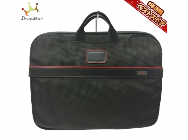 トゥミ TUMI 26806DRH TUMIナイロン 黒×レッド PCケース/JALコラボ 美