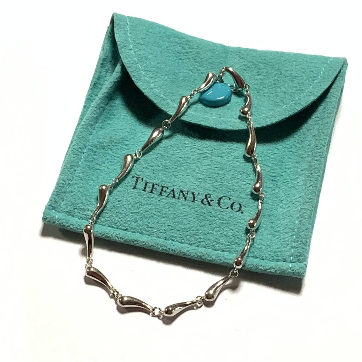 ティファニー Tiffany＆Co ティアドロップ ブレスレット シルバー