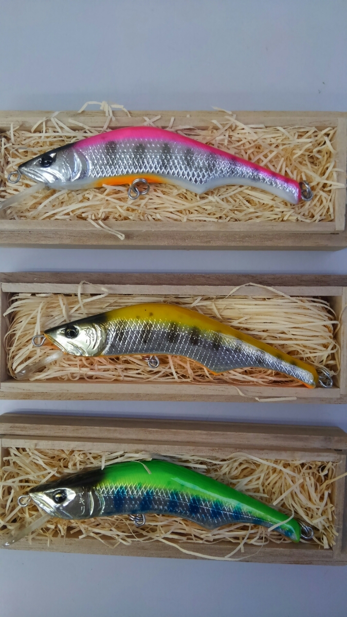格安，大人気 ホンナミスピリット マキリ9㎝14g 品3色セット(ミノー)｜売買されたオークション情報、yahooの商品情報をアーカイブ公開 - オークファン 淡水