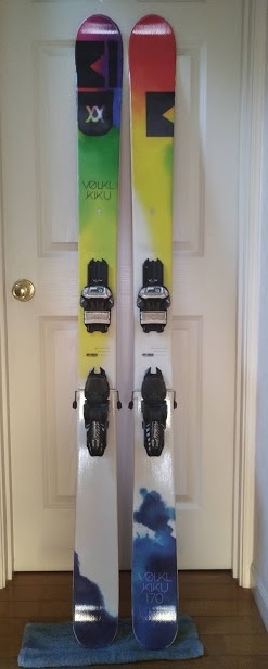 VOLKL KIKU 170cm Marker Griffon前後調整可 新雪 パウダー フリー