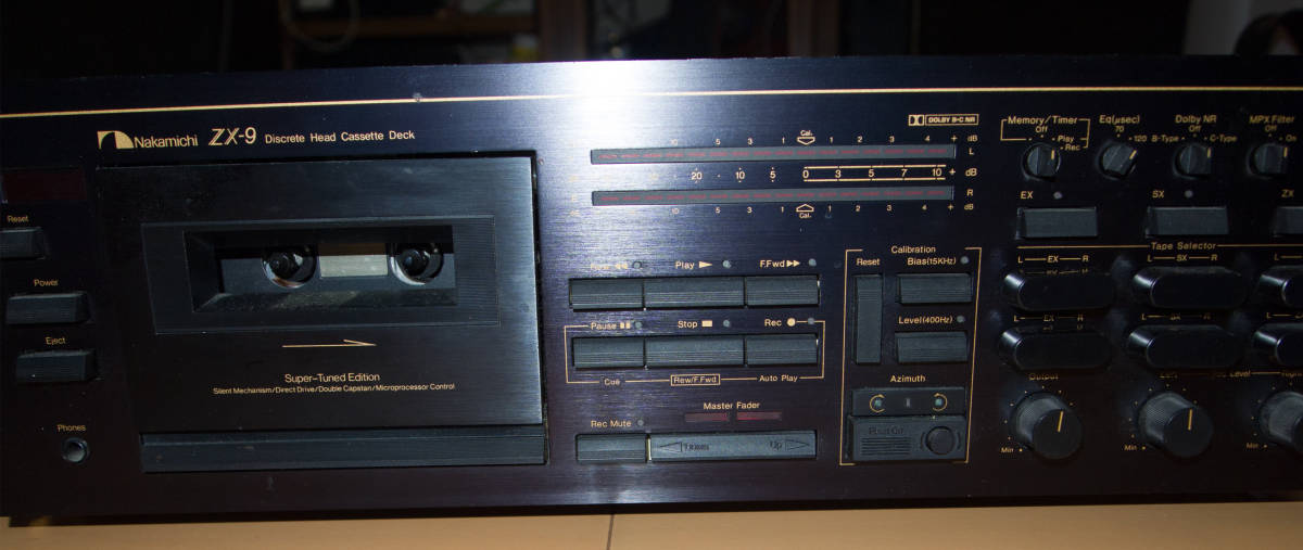ZX-9 Nakamichi カセットデッキ ナカミチ - Yahoo ジャンク品 希少名機