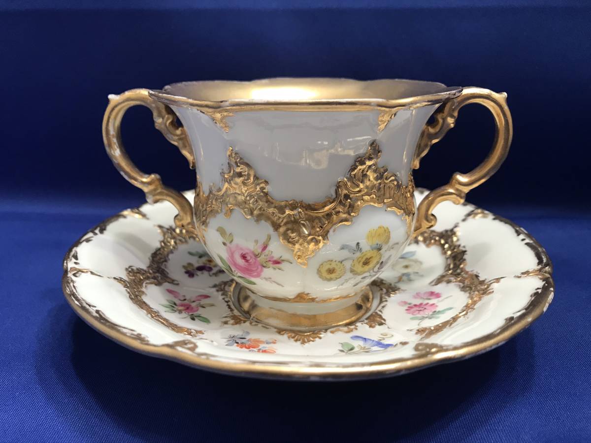Bフォーム マイセン 宮廷の小花 グランツ Meissen 最上級マイセン 小花 