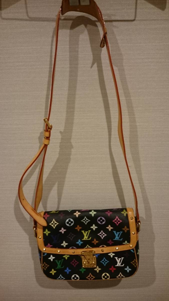 ルイヴィトン LOUIS VUITTON マルチカラー ソローニュ ショルダー 