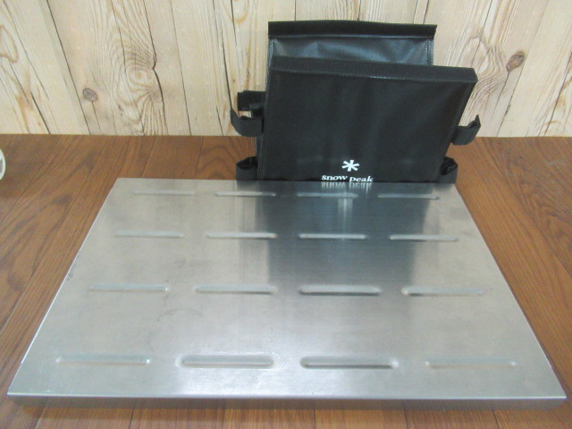 snow peak ステンレストップ、テーブルハウスセット キャンプ マイ
