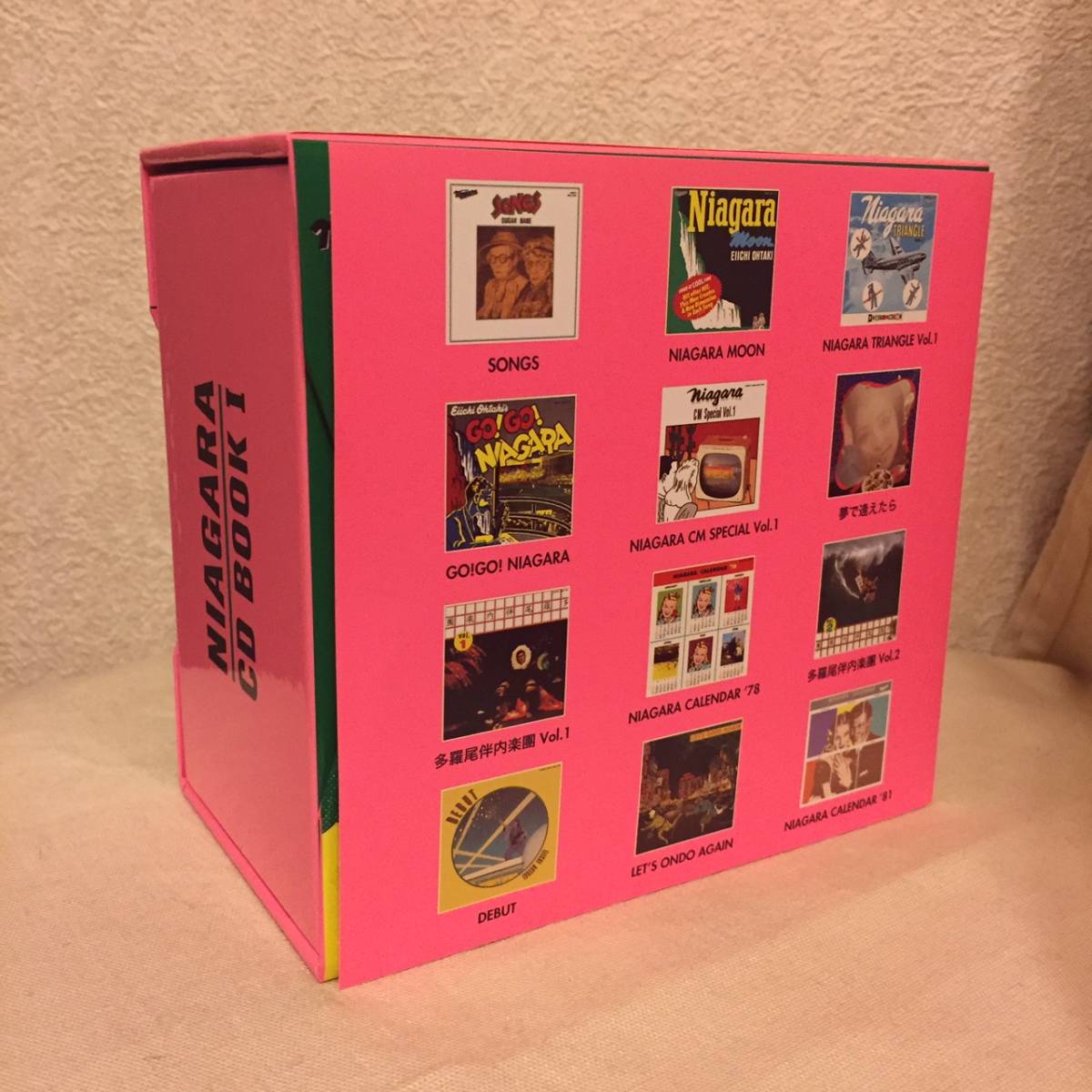 12枚組CD-BOX『NIAGARA CD BOOK Ⅰ』ナイアガラ CDブック 大瀧詠一 帯
