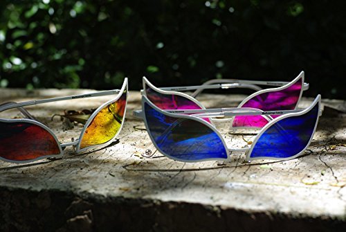 ★在庫限り★HXONE コスプレ眼鏡ドンキホーテドフラミンゴ one piece ワンピース王下七武海 天夜叉(オレンジ)_6