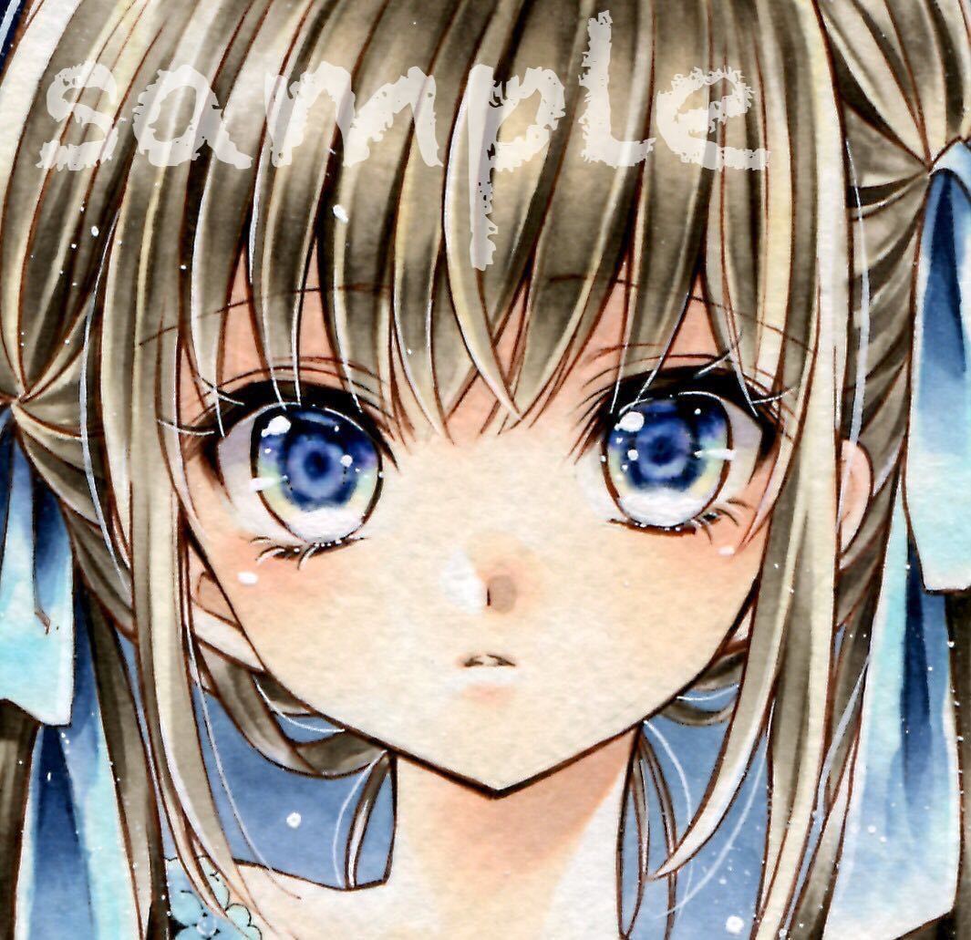 同人手描きイラスト オリジナル ハガキサイズ 手描きイラスト 売買されたオークション情報 Yahooの商品情報をアーカイブ公開 オークファン Aucfan Com