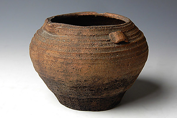 新作，本物保証 真美 u78 江戸時代 古信楽双耳糸目壷花瓶(花器、壷)｜売買されたオークション情報、yahooの商品情報をアーカイブ公開 - オークファン 信楽