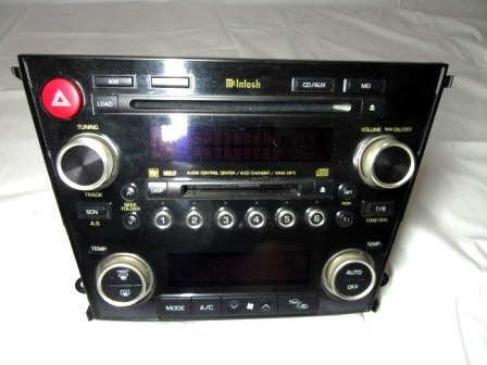 【純正後期】ＢＰ5/ＢＬ5○マッキントッシュ　ヘッドユニット○アプライドＤ以降_1