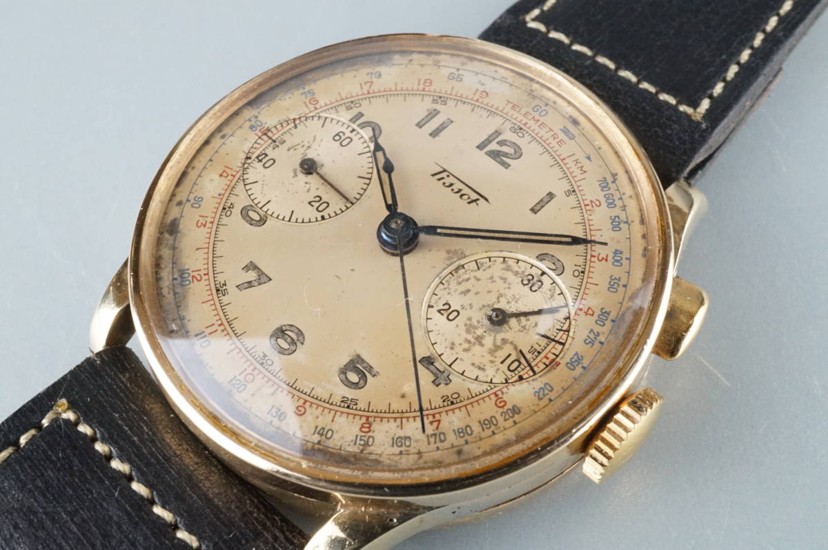 ティソ TISSOT クロノグラフ」 商品リスト ホロル 金無垢 ワンプッシュ 