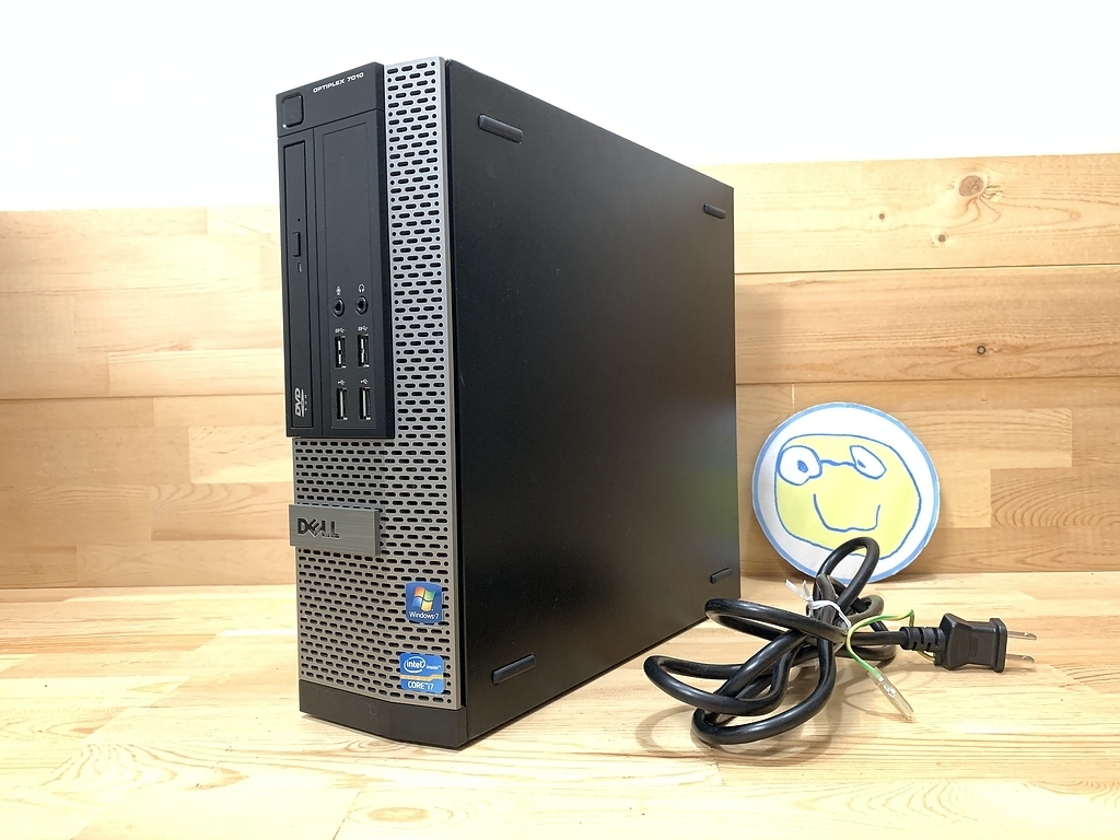 PC DELL Optiplex 7010 SFF – I7-3770, 32Go RAM, 500Go HDD, W10, WiFi – Reconditionné