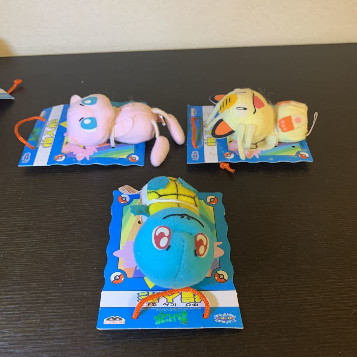 ご注意！ 1998 バンプレスト 非売品 ポケモン 指人形 ジャンク品 7種 