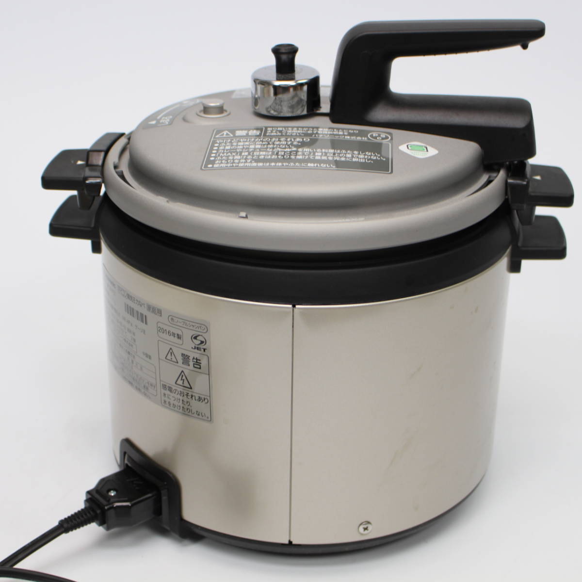 165) Panasonic パナソニック マイコン電気圧力なべ ノーブル 165) Panasonic パナソニック マイコン電気圧力なべ ノーブル