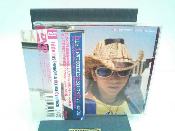 【美品】ヒズ インビジブル デルージ エビデンス DVD hide hIS iNVINCIBLE dELUGE eVIDENCE hIS dELUGE eVIDENCE DELUGE