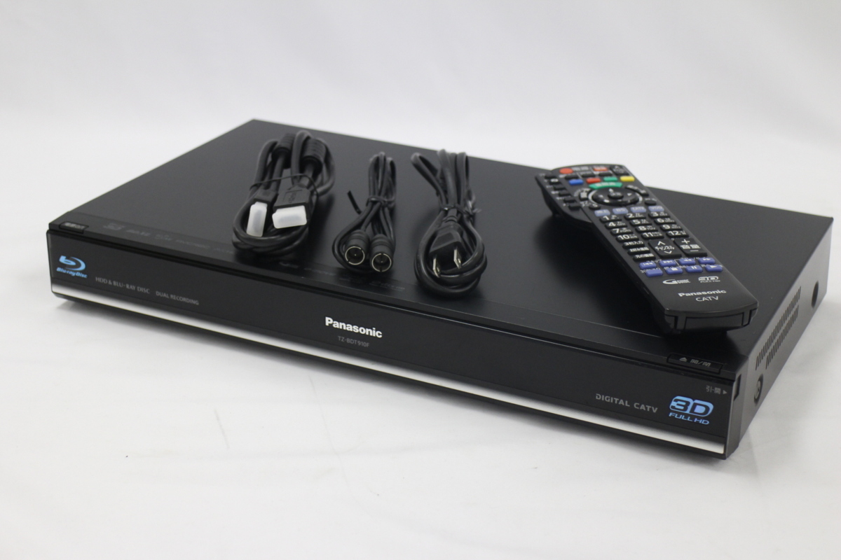 Panasonic TZ-BDT910F BDレコーダー ジャンク品 2台セット