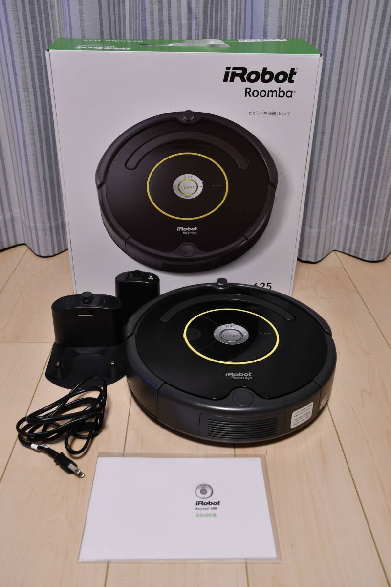 iRobot Roomba600シリーズ/ルンバ/625ジャパネットモデル/自動充電/バーチャルウォール付き_1